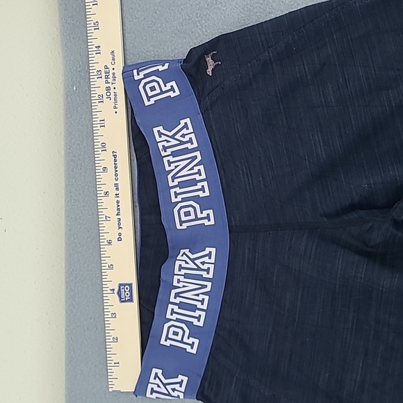 PINK Victoria's Secret Ultimate Gray Blue Leggings - Size Medium - Picture 10 of 11